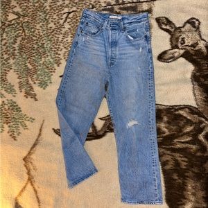 Levi’s ribcage straight ankle size 28 women’s